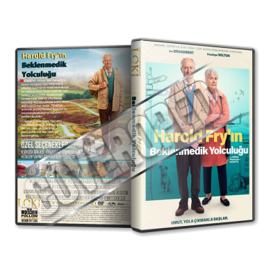 Harold Fry'ın Beklenmedik Yolculuğu - 2023 Türkçe Dvd Cover Tasarımı